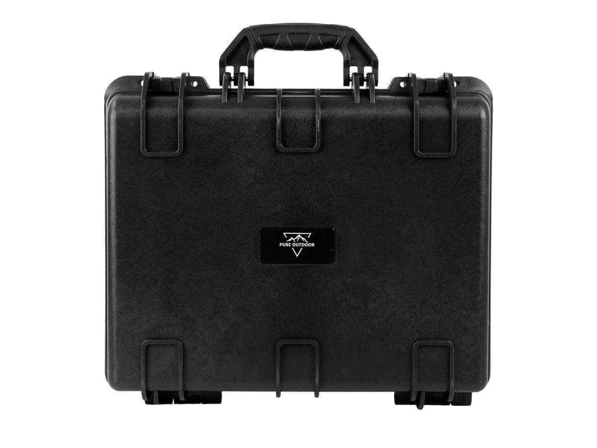 Pure Outdoor by Monoprice Weatherproof Hard Case with Customizable Foam 14 x 16 x 8 in
