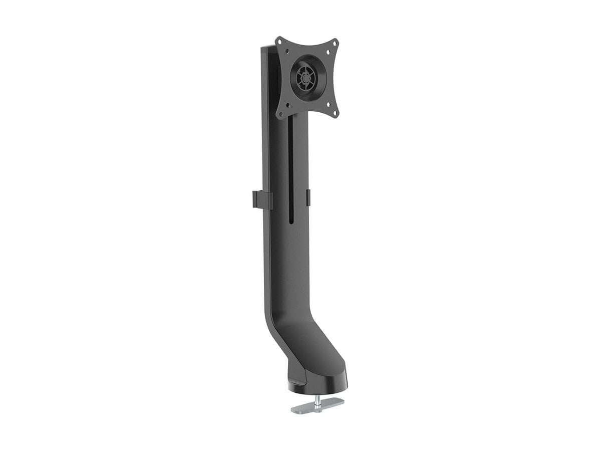Workstream by Monoprice Single Monitor Low Profile Flat-Clamp Mount for Screens Up to 32"