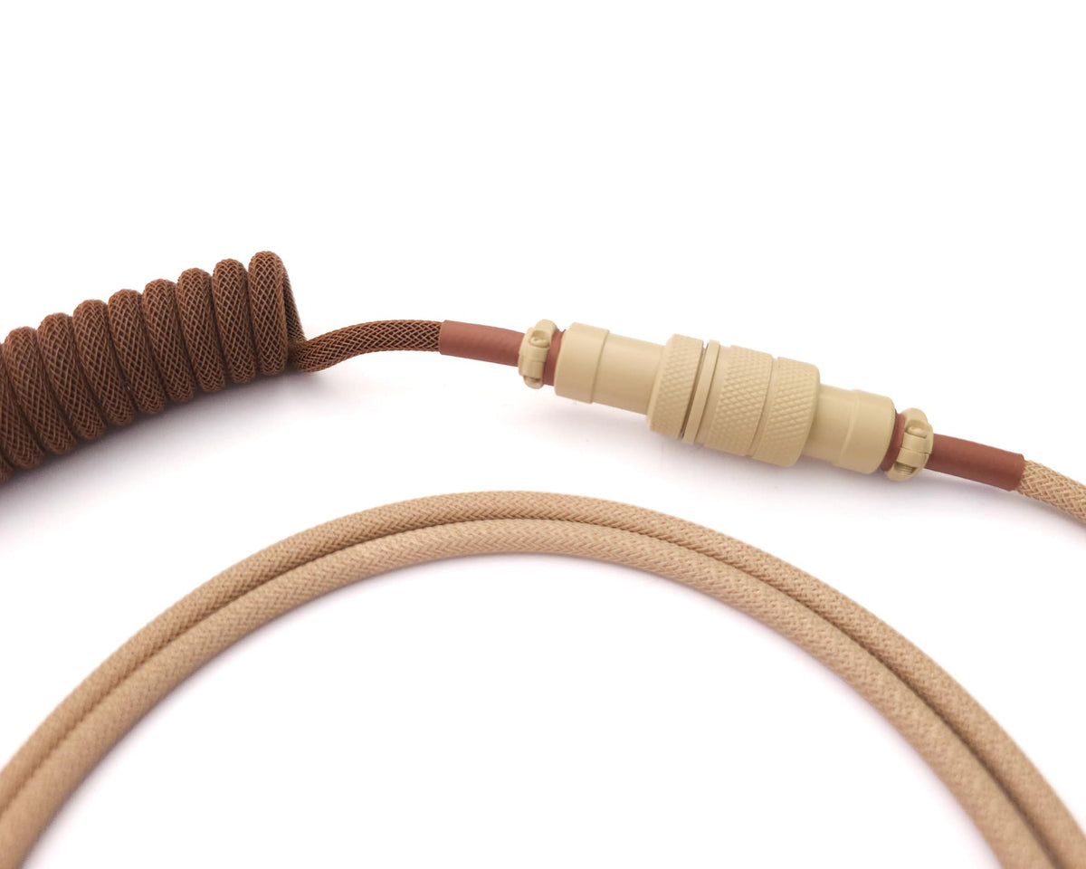 Beige Aviator connector Gx16