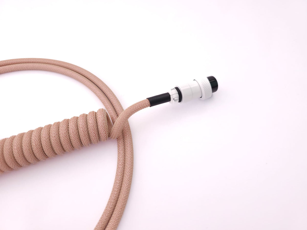 GMK Olivia++ USB wire with coil, Gx16 connector, and USB C