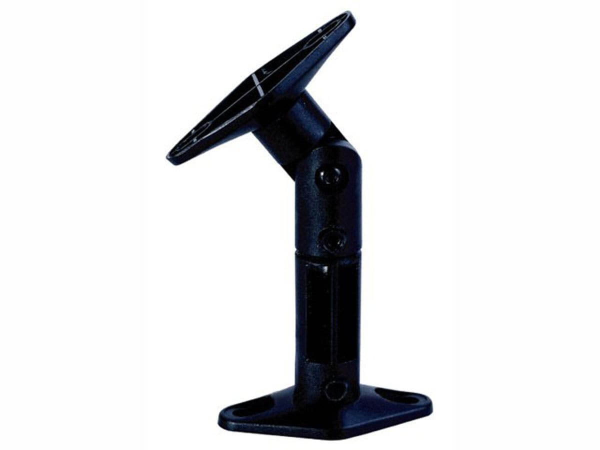 Monoprice Adjustable 10 lb. Capacity Speaker Wall Mount Brackets (Pair) Black
