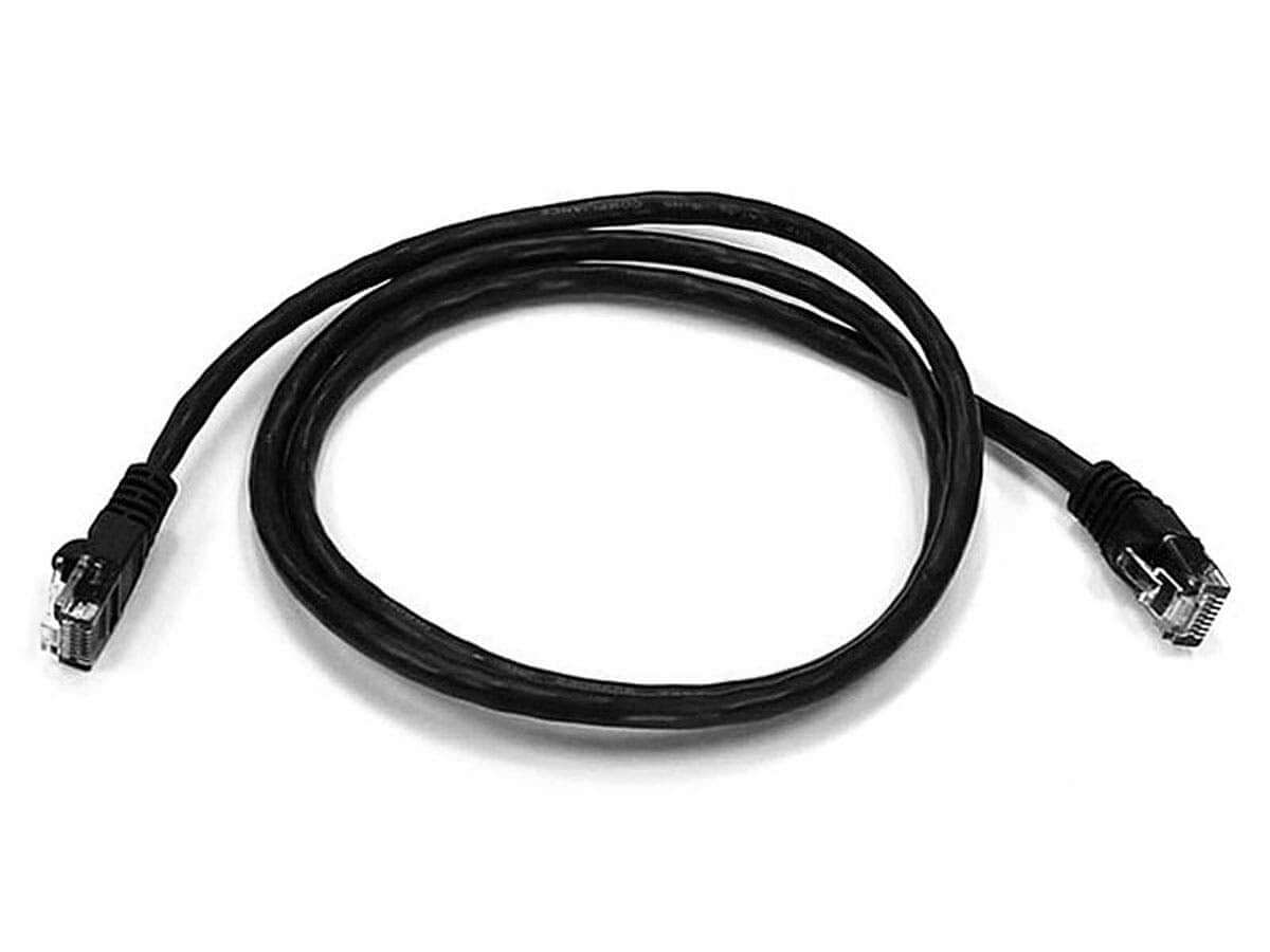 Monoprice Cat5e Ethernet Patch Cable - Snagless RJ45 Stranded 350Mhz UTP Pure Bare Copper Wire 24AWG