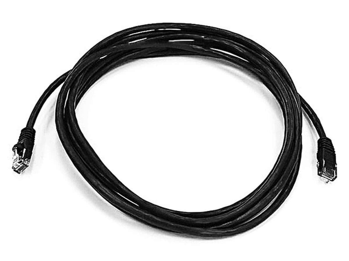 Monoprice Cat5e Ethernet Patch Cable - Snagless RJ45 Stranded 350Mhz UTP Pure Bare Copper Wire 24AWG