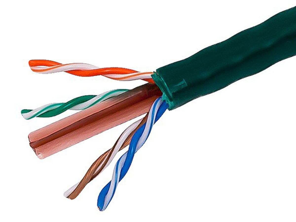 Monoprice Cat6 Ethernet Bulk Cable - Stranded 550Mhz UTP Pure Bare Copper Wire 24AWG 1000ft