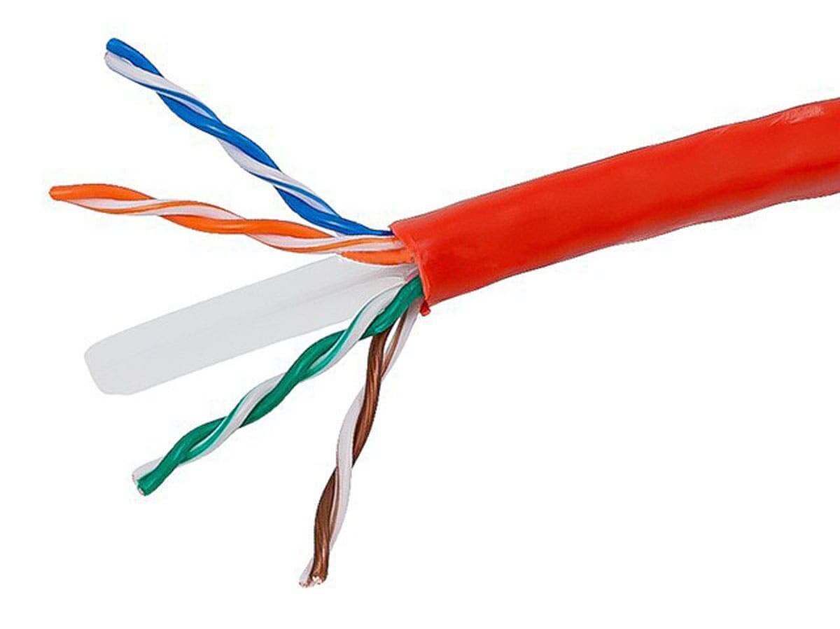 Monoprice Cat6 Ethernet Bulk Cable - Stranded 550Mhz UTP Pure Bare Copper Wire 24AWG 1000ft