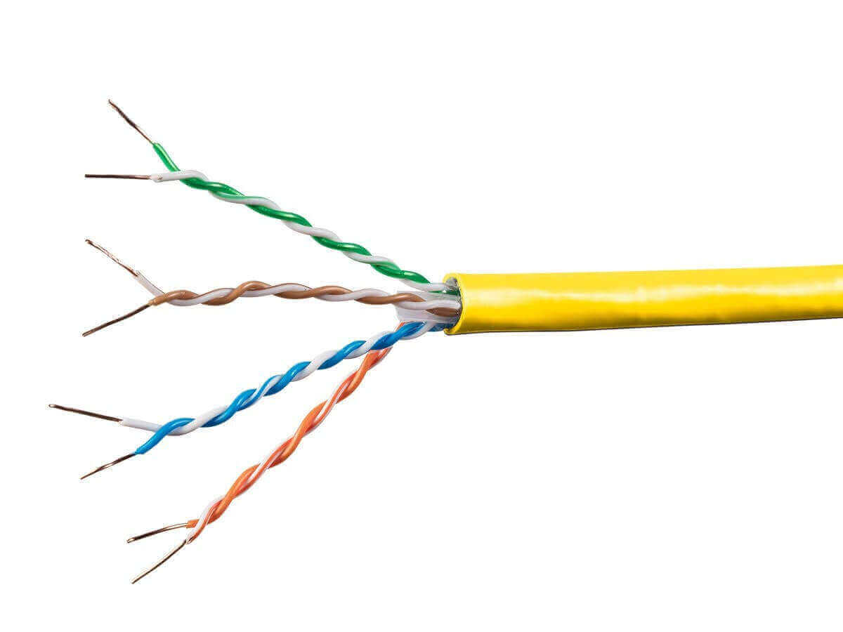 Monoprice Cat6A Ethernet Bulk Cable - Solid  550Mhz  UTP  CMR  Riser Rated  Pure Bare Copper Wire 10G  23AWG  No Logo  1000ft.