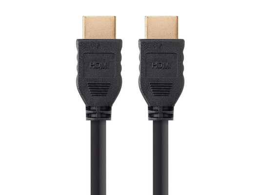 Monoprice Commercial Series High Speed HDMI Cable - 4K@60Hz  HDR  18Gbps  YCbCr 4:4:4  32AWG  CL2 Black  No Logo