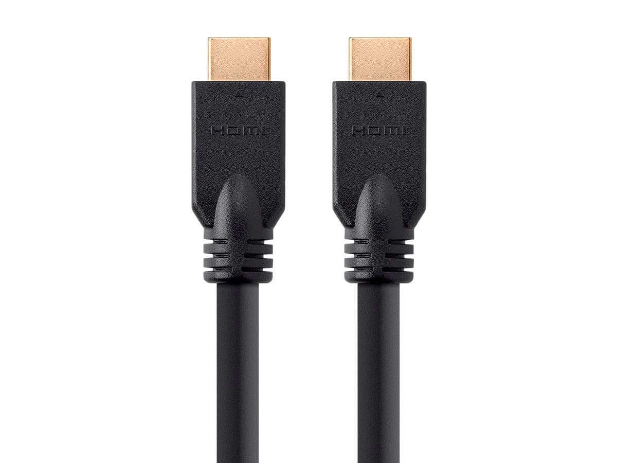 Monoprice Commercial Series High Speed HDMI Cable - 4K@60Hz HDR 18Gbps YCbCr 4:4:4 32AWG CL2 Black No Logo
