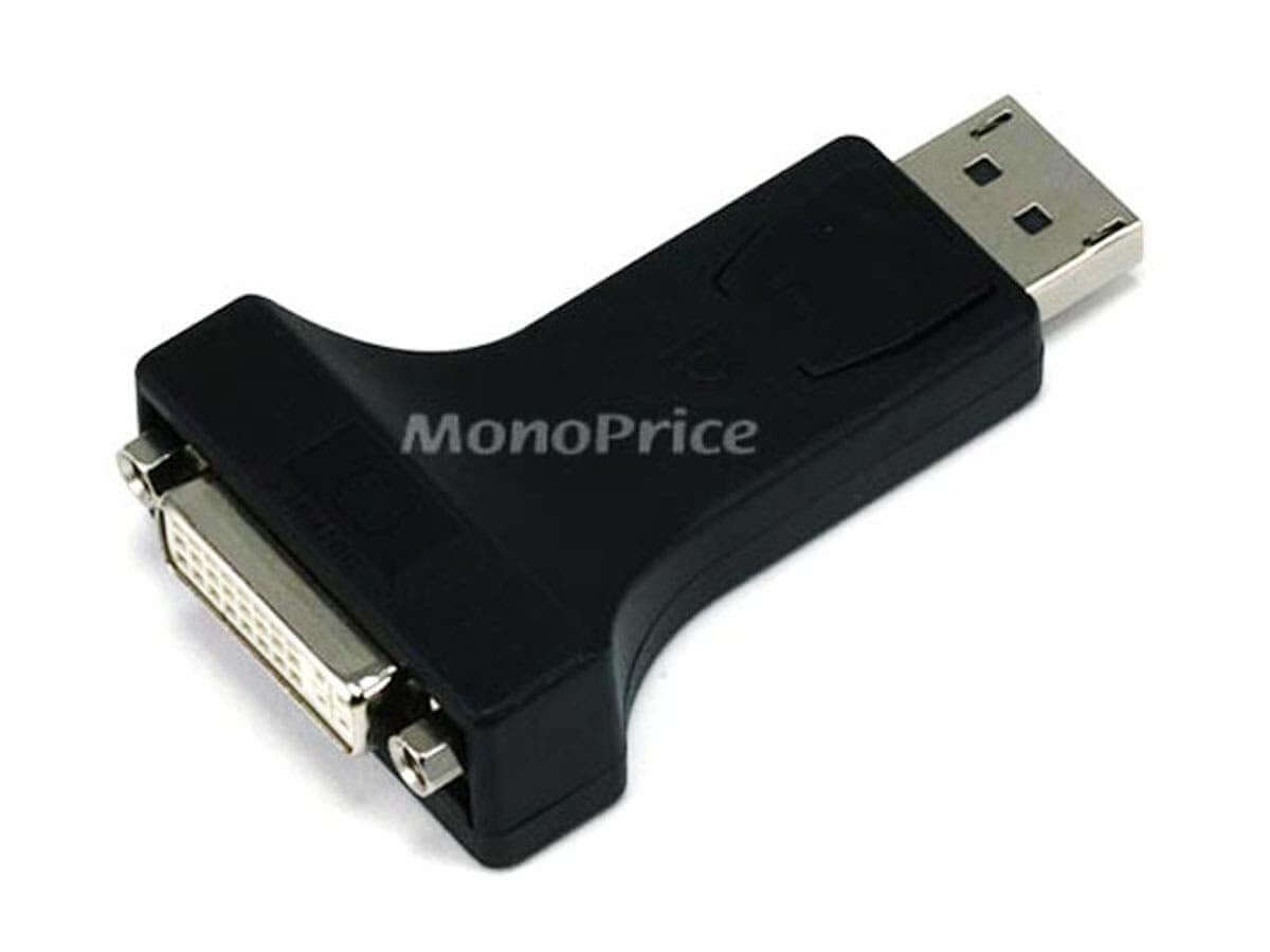 Monoprice DisplayPort Male to DVI-D Female Adapter (Single-Link)