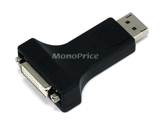 Monoprice DisplayPort Male to DVI-D Female Adapter (Single-Link)