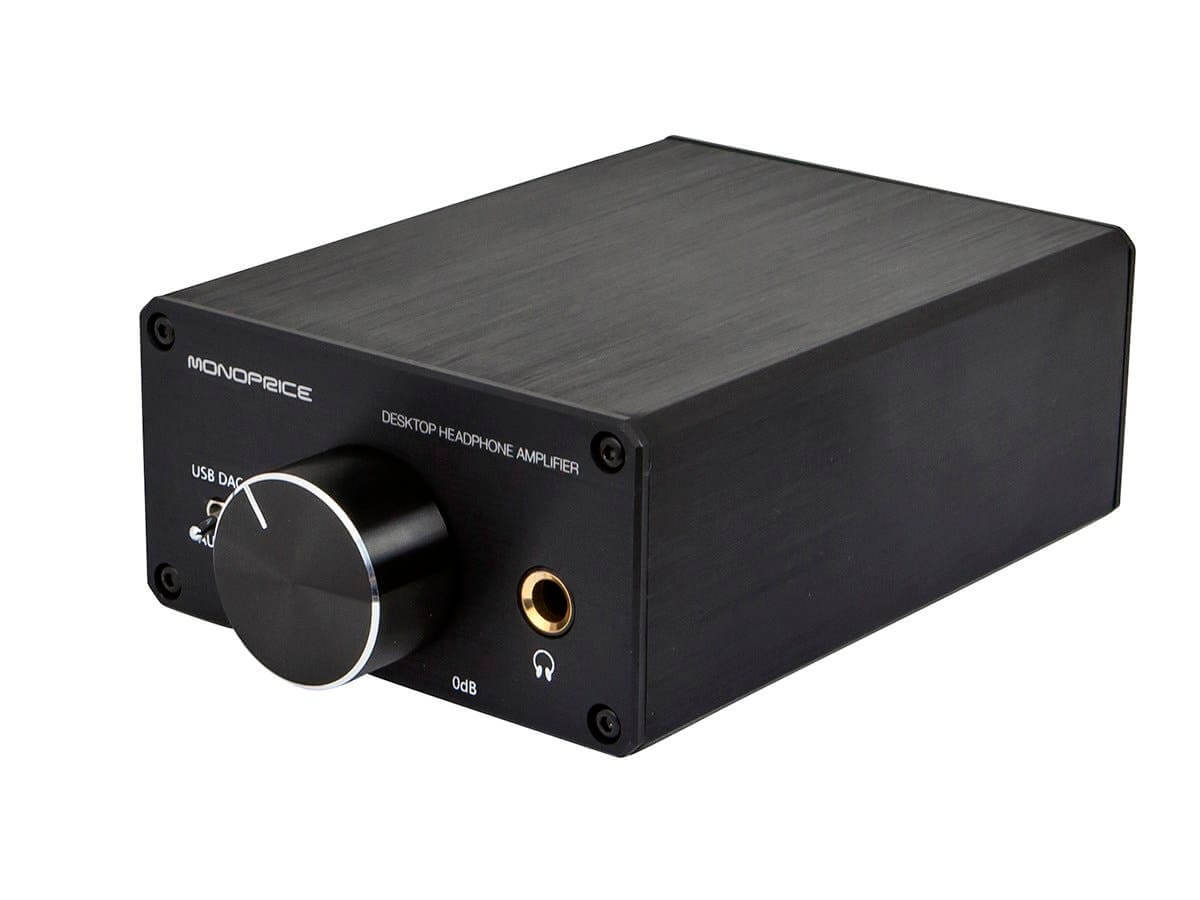 Monoprice EU Desktop Headphone Amplifier