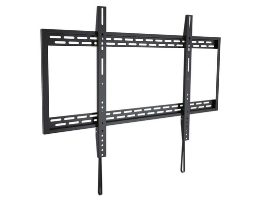 Monoprice EZ Series Fixed TV Wall Mount Bracket for TVs 60in to 100in Max Weight 220 lbs VESA Patterns Up to 900x600 Works with Concrete & Brick UL Certified
