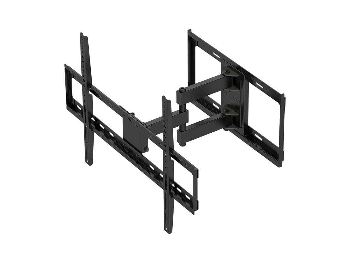 Monoprice EZ Series Full-Motion Articulating TV Wall Mount Bracket - For TVs Up to 70in Max Weight 77lbs VESA Patterns Up to 600x400 Rotating