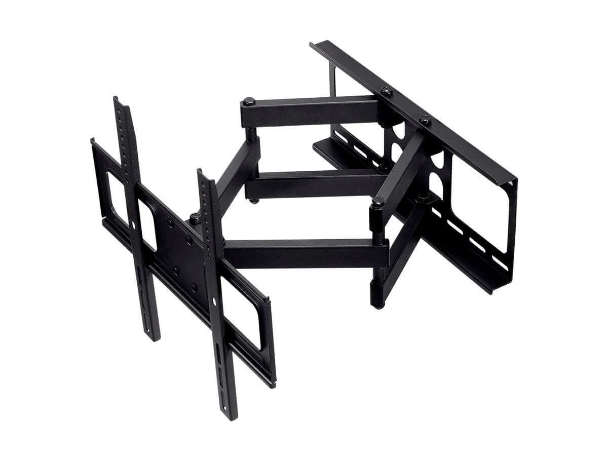 Monoprice Full-Motion Articulating TV Wall Mount Bracket For TVs 37in to 70in Max Weight 77lbs VESA Patterns Up to 400x400 Rotating UL Certified