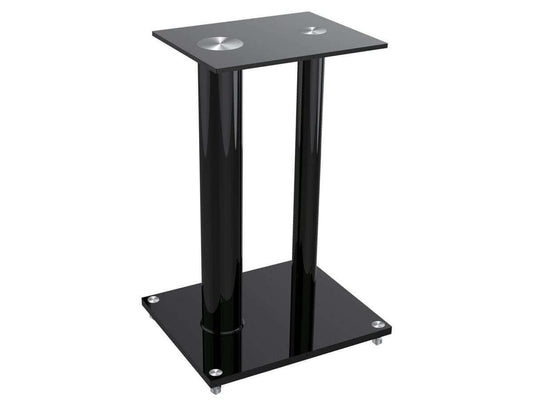 Monoprice Glass Floor Speaker Stands (pair) Black