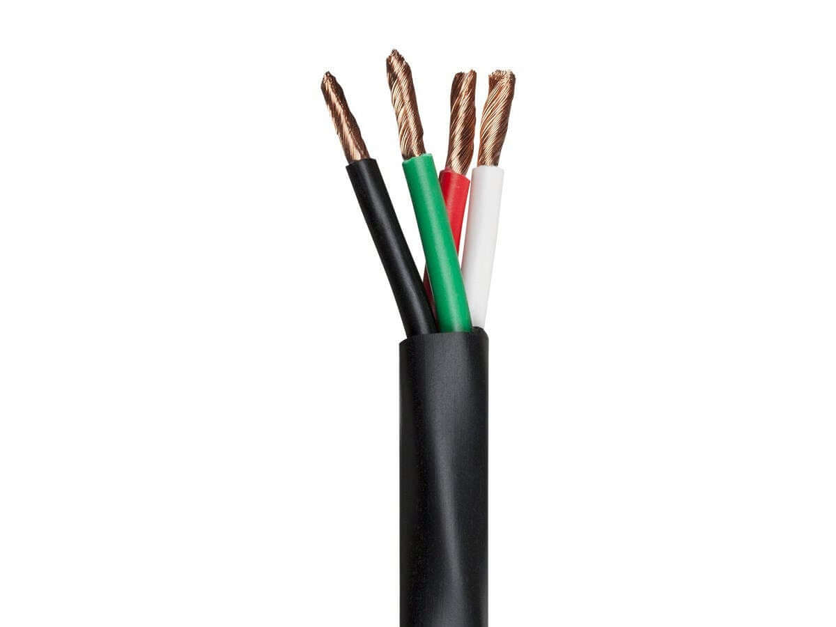 Monoprice Nimbus Series 12AWG 4-Conductor CMP-Rated Speaker Wire 100ft