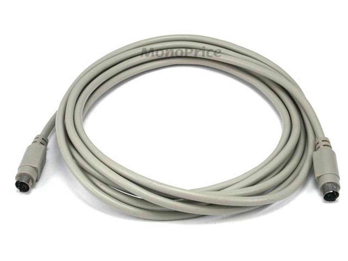 Monoprice PS/2 MDIN-6 Male to Male Cable