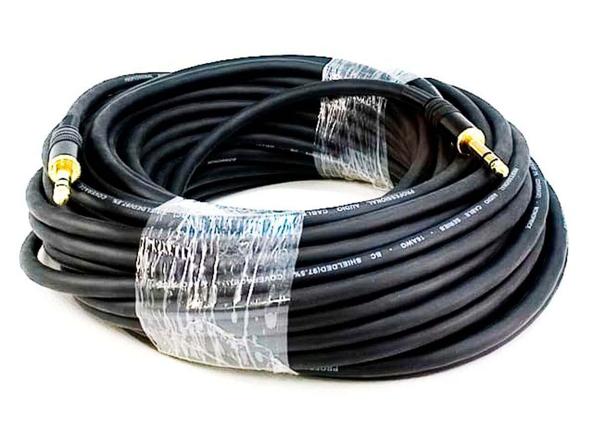Monoprice Premier Series 1/4in TRS Male to Male Cable 16AWG (Gold Plated)