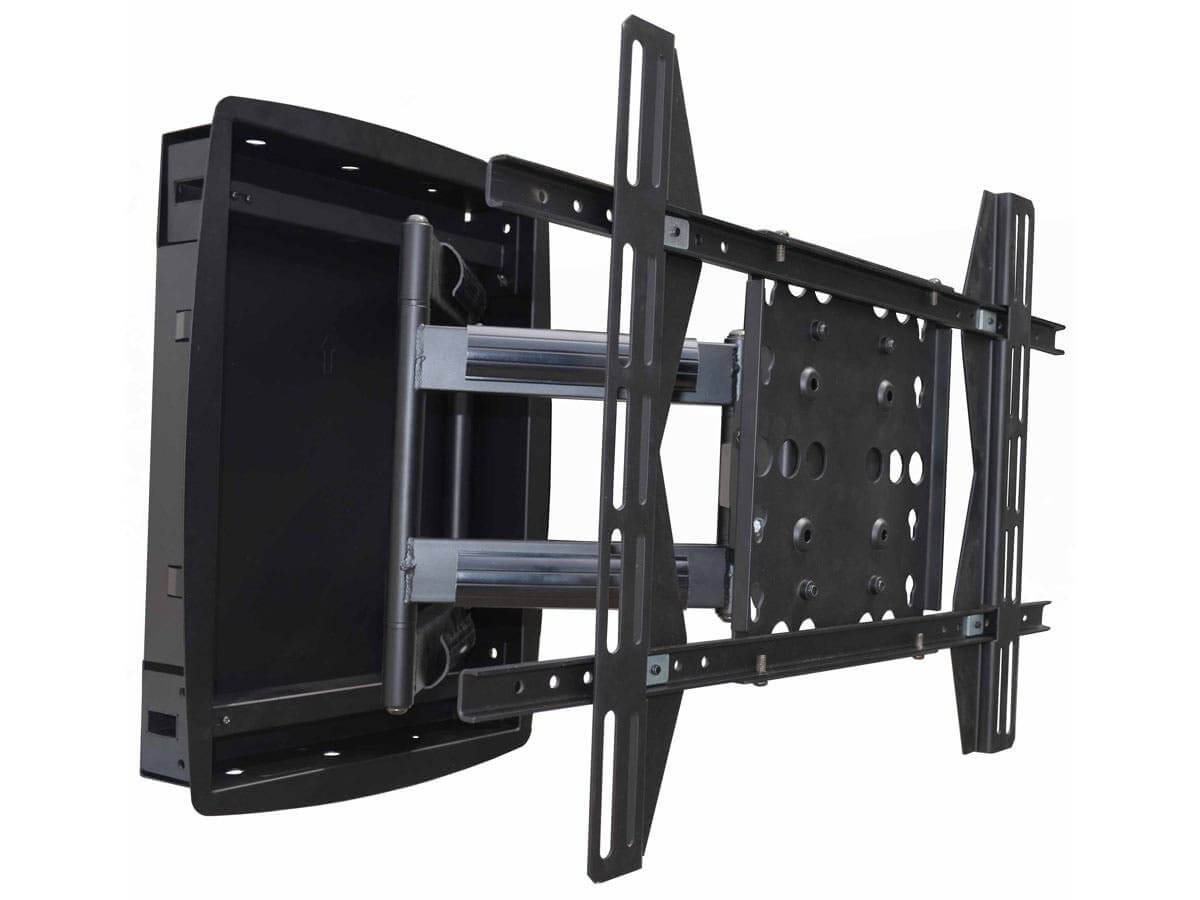 Monoprice Recessed Full-Motion Articulating TV Wall Mount Bracket - For TVs 42in to 63in Max Weight 200lbs Extension Range of 3.94in to 25.0in VESA Patterns Up to 800x500