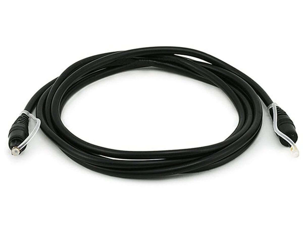 Monoprice S/PDIF Digital Optical Audio Cable Toslink to Mini Toslink 6ft