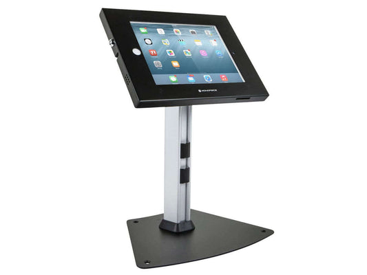 Monoprice Safe and Secure Tablet Desktop Display Stand for iPad 2-4 and iPad Air Black