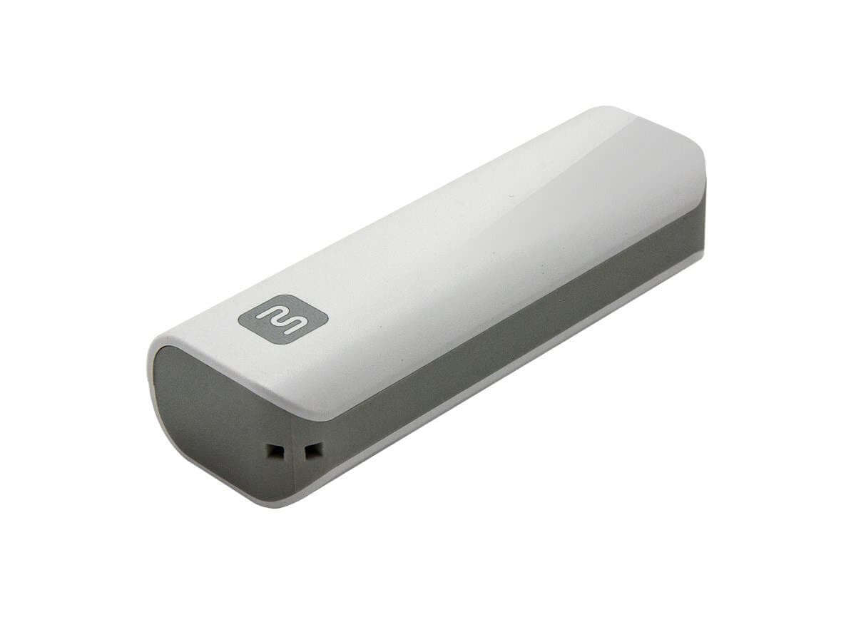 Monoprice Select USB Power Bank White 2 000mAh 1-Port Up to 1A Output for iPhone Android and Galaxy Devices