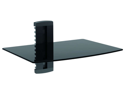 Monoprice Single Shelf Wall Mount for TV Components with Weight Capacity 17.6 lbs