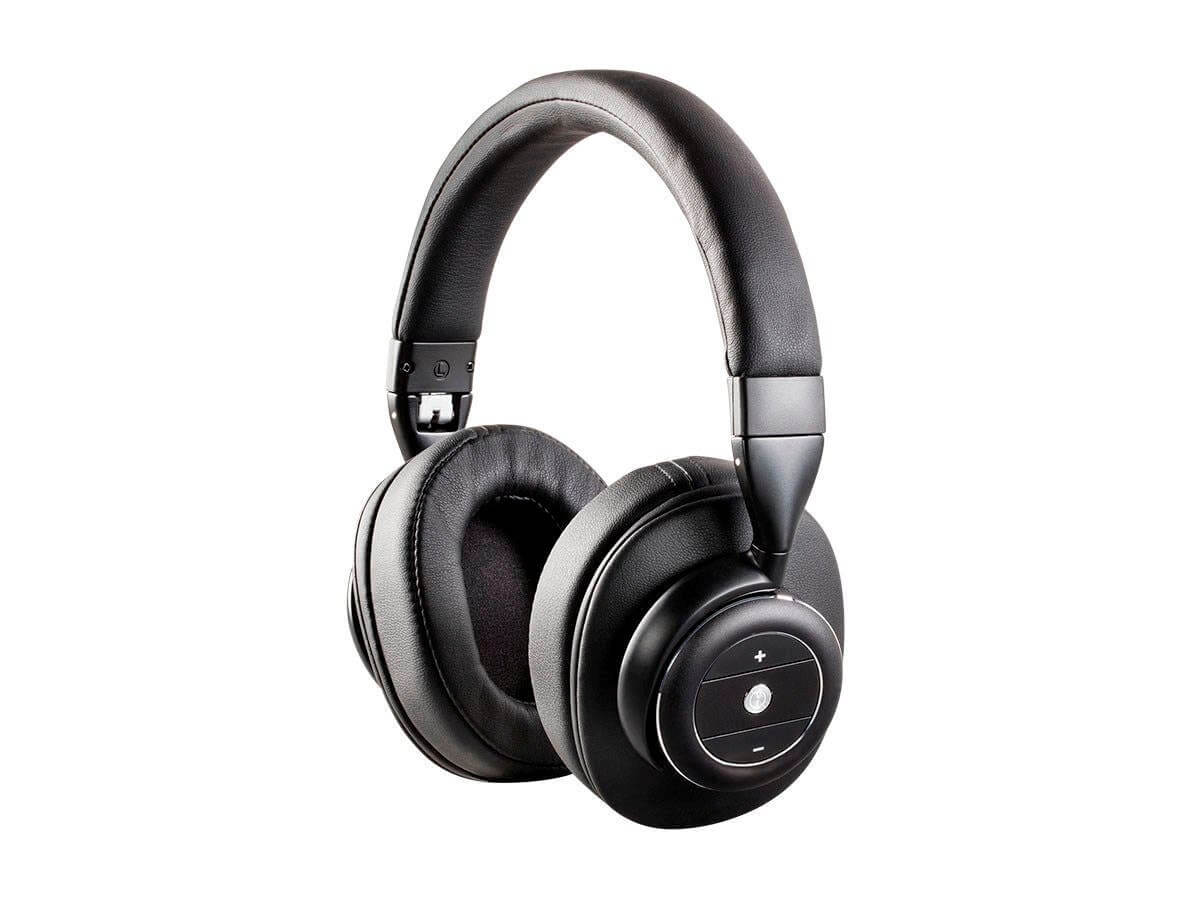 Monoprice SonicSolace Active Noise Cancelling Bluetooth Wireless Headphones Black Over Ear Headphones (Bulk Packaging)