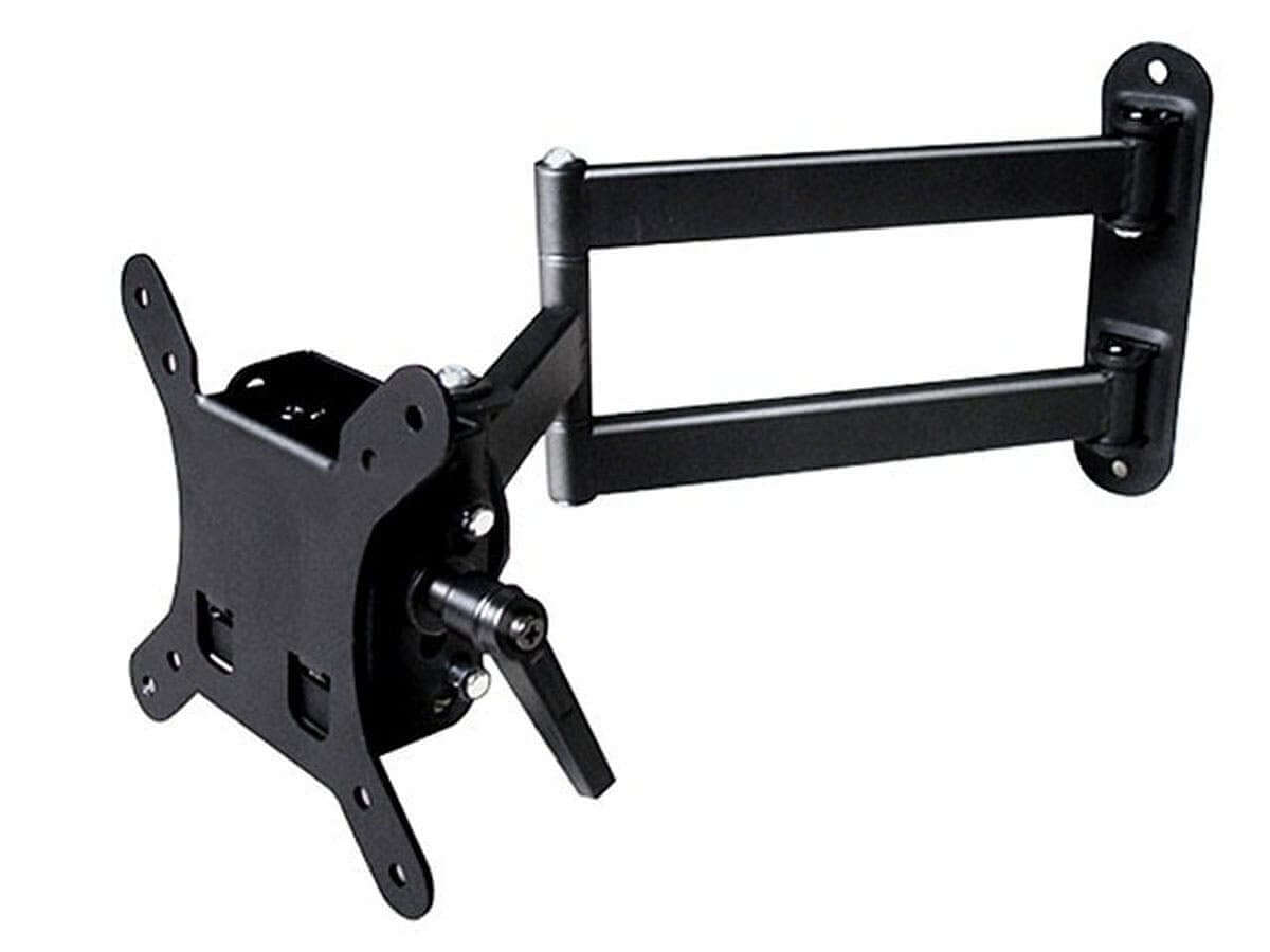 Monoprice Stable Series Full-Motion Articulating TV Wall Mount Bracket - For TVs 10in to 24in Max Weight 30lbs Extension Range of 2.8in to 13.8in VESA Patterns Up to 100x100