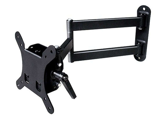 Monoprice Stable Series Full-Motion Articulating TV Wall Mount Bracket - For TVs 10in to 24in Max Weight 30lbs Extension Range of 2.8in to 13.8in VESA Patterns Up to 100x100