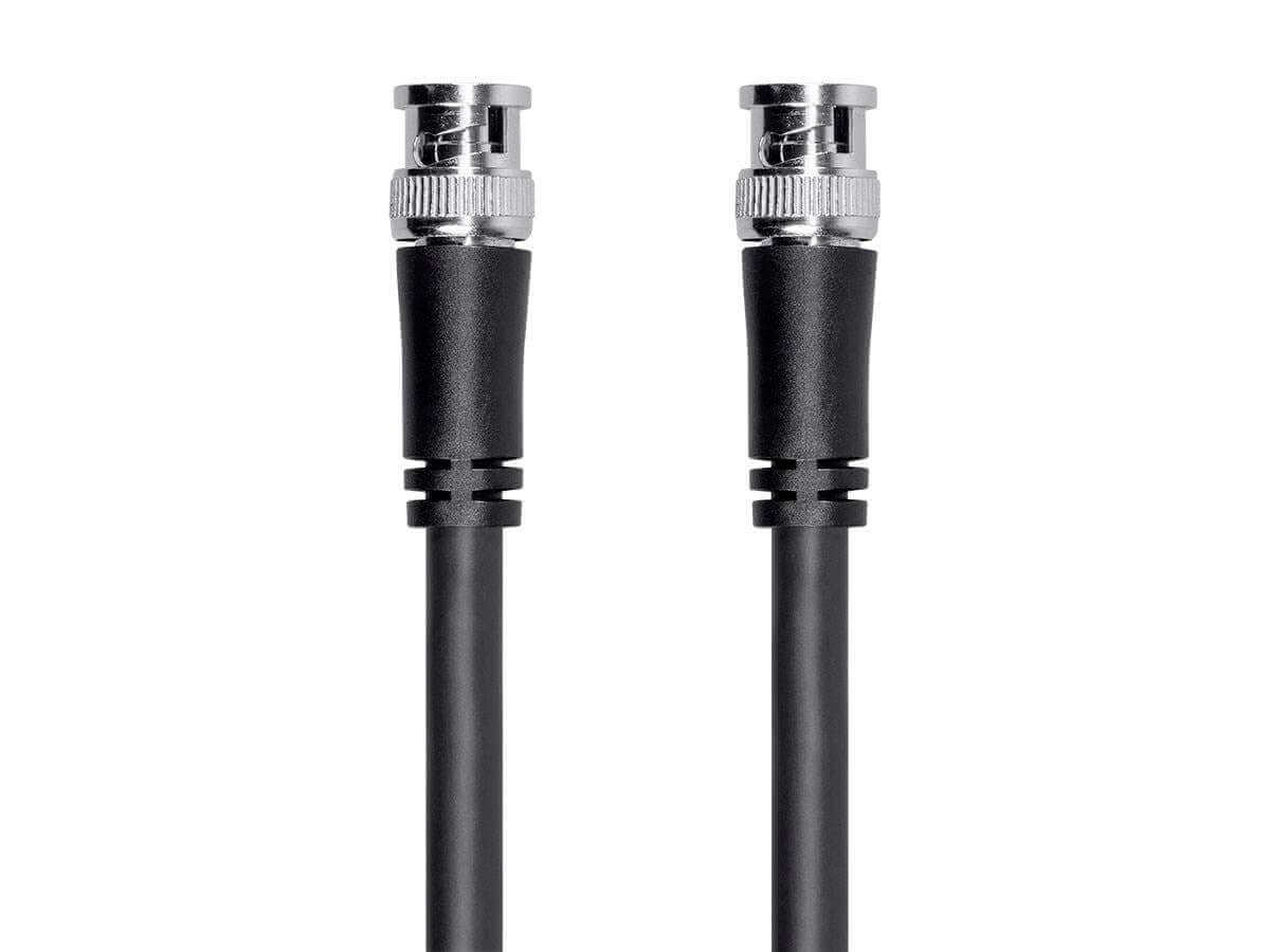 Monoprice Viper Series HD-SDI RG6 BNC cable connectors for high-performance video signal transmission.