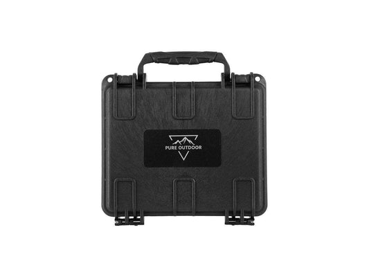 Pure Outdoor by Monoprice Weatherproof Hard Case with Customizable Foam 7" x 6" x 2"